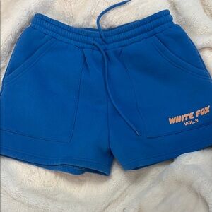 White Fox Women's Blue Shorts